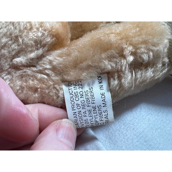 1983 Alvin and The Chipmunks CBS Toys Vintage Plush Stuffed Animal Toy 12" Nice - Picture 16 of 16